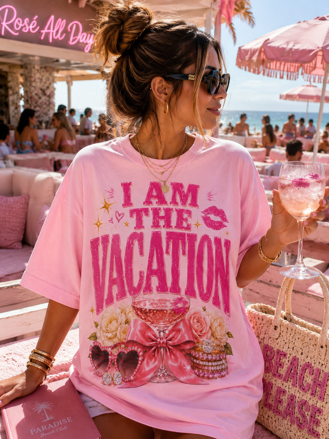 I Am The Vacation™ | Women’s Graphic Tee