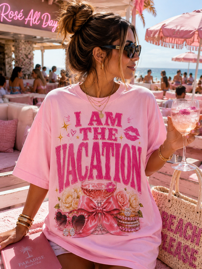 I Am The Vacation™ | Women’s Graphic Tee