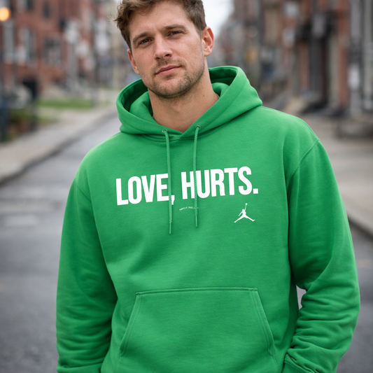 Kelly Green Love, Hurts Hoodie
