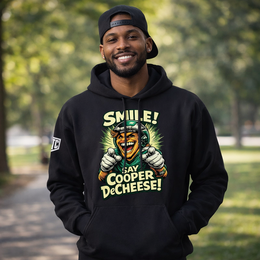 Smile. Say Cooper DeCheese Hoodie | Cooper DeJean Philly Football Fan Hoodie