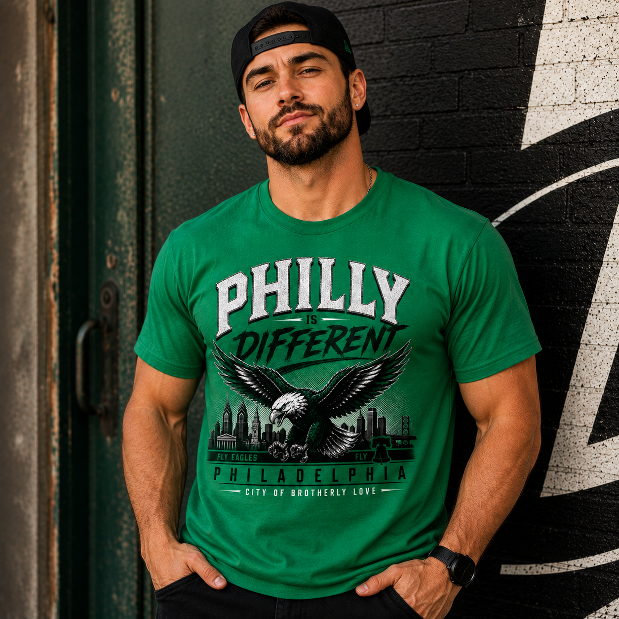 Philly Is Different™ Philadelphia Eagles T-Shirt | Philadelphia Football Fan Tee