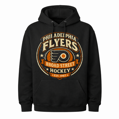 Philadelphia Flyers Broad Street Hockey Hoodie – Vintage Premium Philly Streetwear