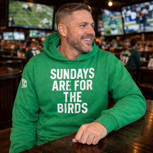 Sundays Are For The Birds Hoodie – Vintage Distressed Philly Football Hoodie
