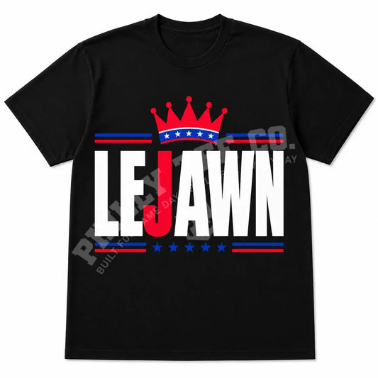 LeJawn King Crown Basketball Tee – LeBron James 23 Sixers Philadelphia-Inspired Graphic T-Shirt