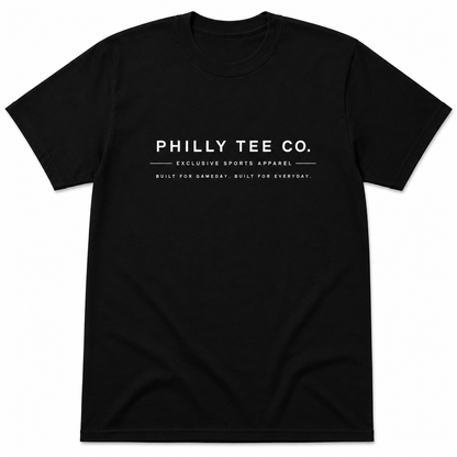 Philly Tee Co. Exclusive Sports Apparel Black Tee