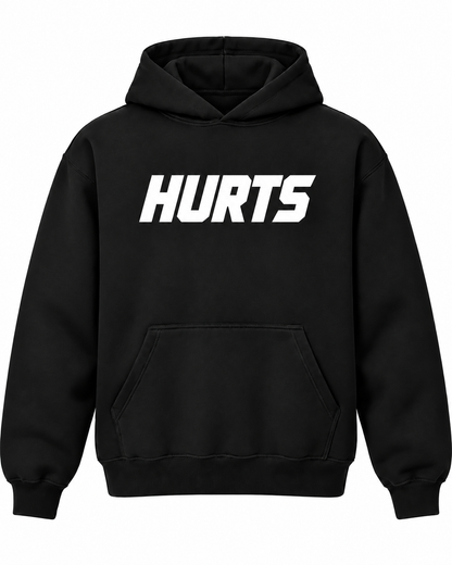 Jalen Hurts HURTS Wordmark Hoodie – Black