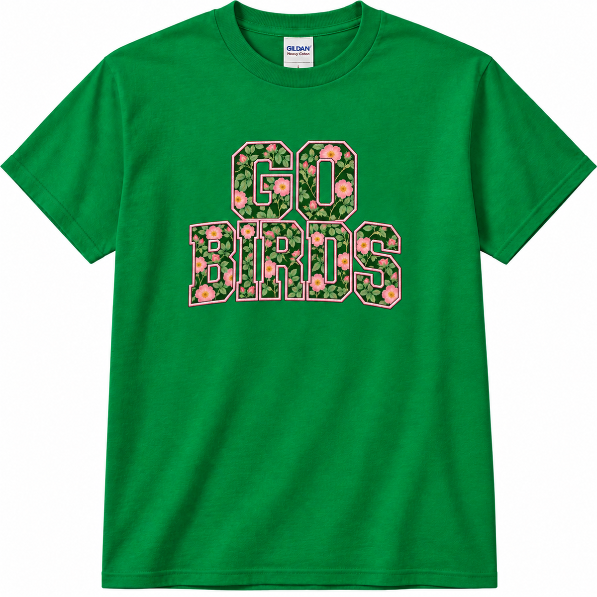 Go Birds Floral Philly Football Tee