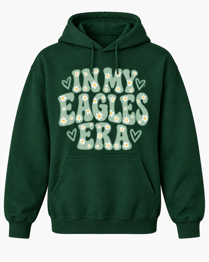 I’m In My Eagles Era Floral Philly Football Hoodie