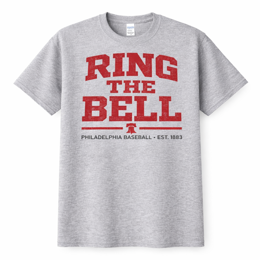 Ring The Bell Philadelphia Phillies T-Shirt – Vintage Phillies Fan Shirt | Philadelphia Baseball Tee