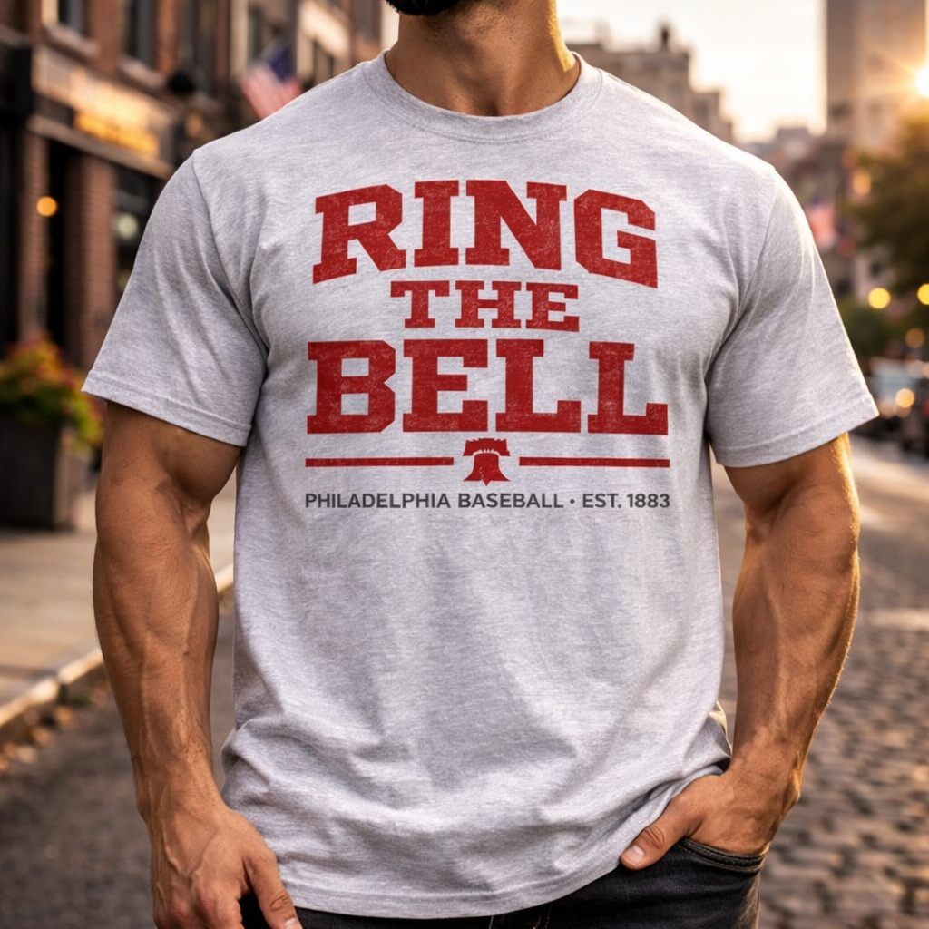 Ring The Bell Philadelphia Phillies T-Shirt – Vintage Phillies Fan Shirt | Philadelphia Baseball Tee