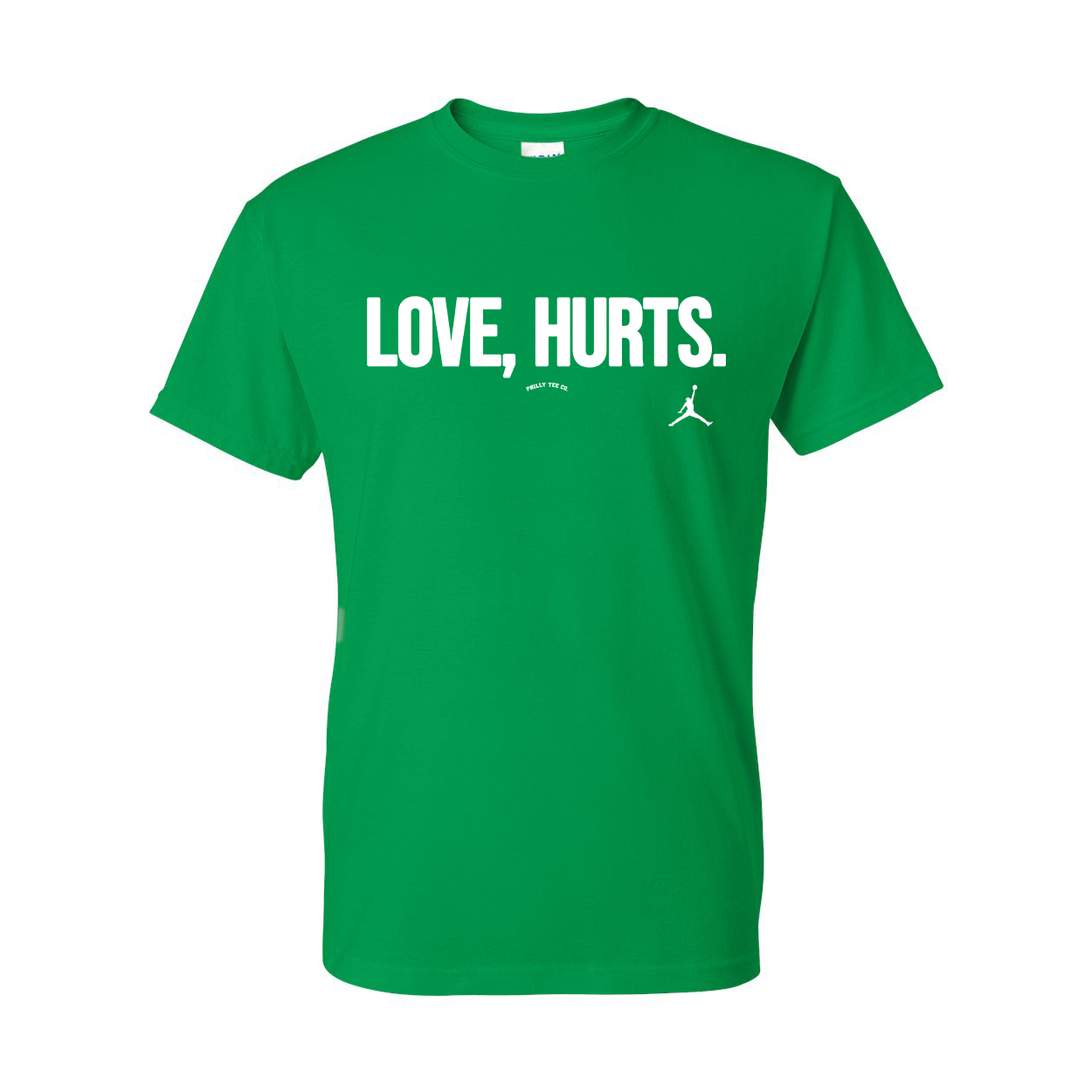 Kelly Green Love, Hurts Tee