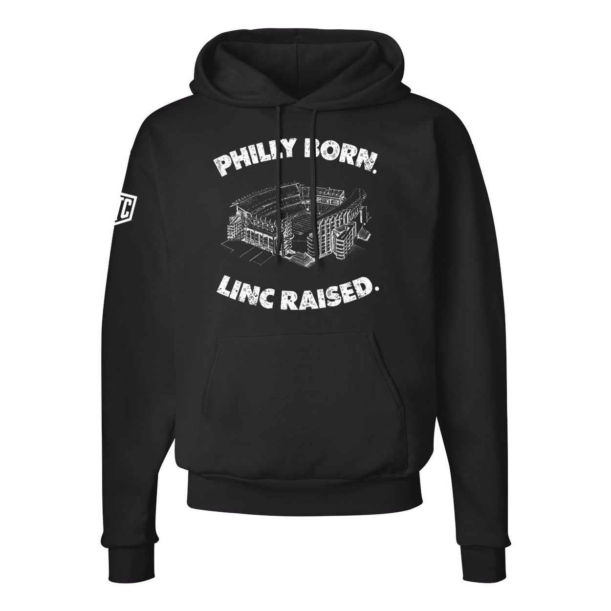 Philly Born. Linc Raised.™ Hoodie – Vintage Philadelphia Football Hoodie for True Fans (Limited Drop)
